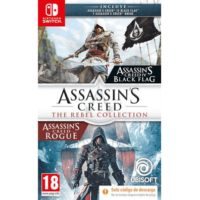 Assassin's Creed The Rebel Collection (Code in einem Box) Switch