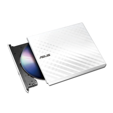 Regrabadora DVD Slim Externa Asus SDRW-08D2S-U Lite Blanco