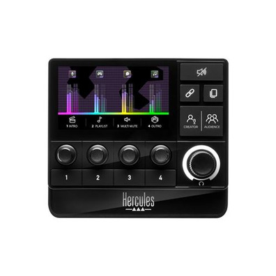 Audio Controller Hercules Stream 200 XLR Negro