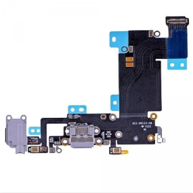 Audio-Dock-Verbindungsstück-Flex-iPhone 6S Plus 5.5 " hellgrau