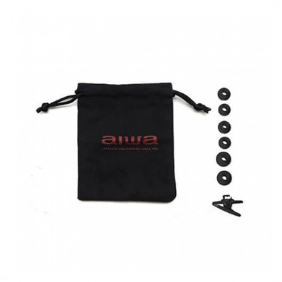 Auriculares Aiwa ESTM-100BK Negro