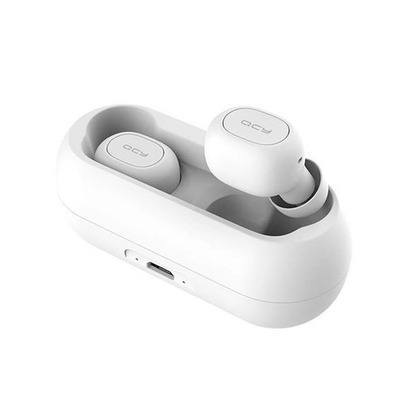 Bluetooth-headset 5.0 QCY - QS1 Weiss