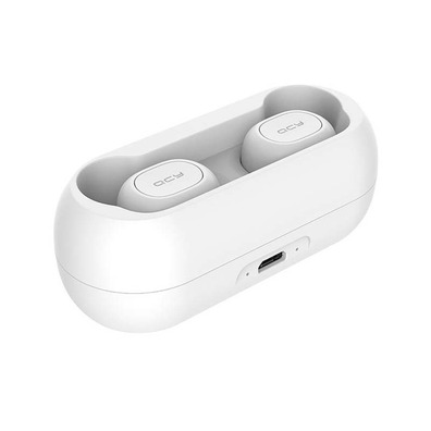 Bluetooth-headset 5.0 QCY - QS1 Weiss