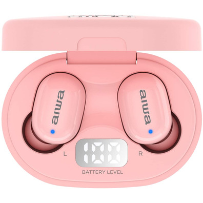 Auriculares Bluetooth Aiwa EBTW-150PK Rosa