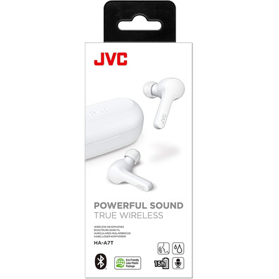 Auriculares Bluetooth JVC HA-A7T Blancos