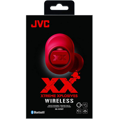 Auriculares Bluetooth JVC HA-XC50T Rojos