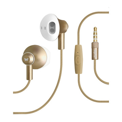 Stereo-Kopfhörer Shiny sbs Gold