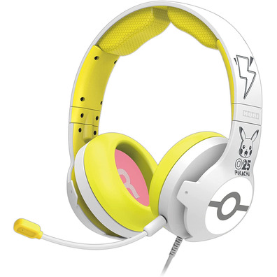 Auriculares Gaming Hori Pro Pikachu Pop Weiß