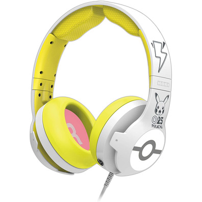 Auriculares Gaming Hori Pro Pikachu Pop Weiß