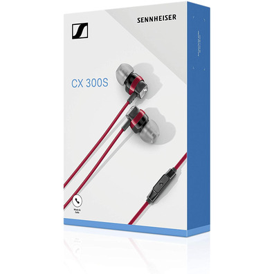 In-Ear-hörer Sennheiser CX 300s Rot