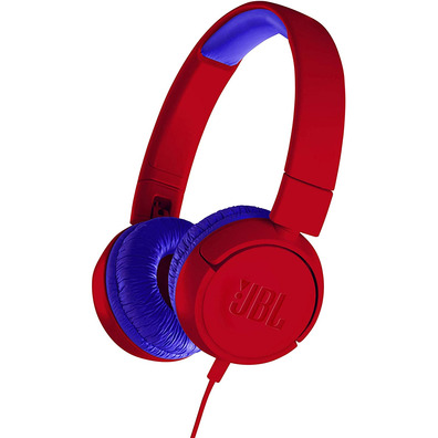 Auriculares JBL JR300 Jack 3.5 '' Rojo