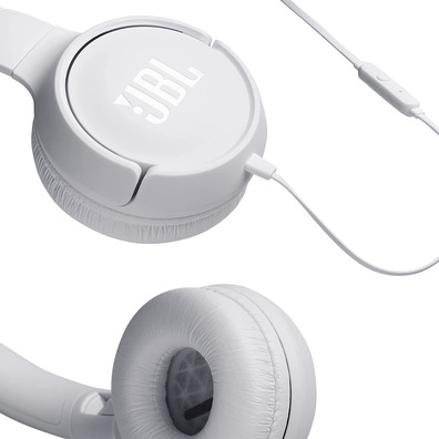 Auriculares JBL Tune 500 Jack 3.5mm Blanco