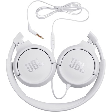 Auriculares JBL Tune 500 Jack 3.5mm Blanco