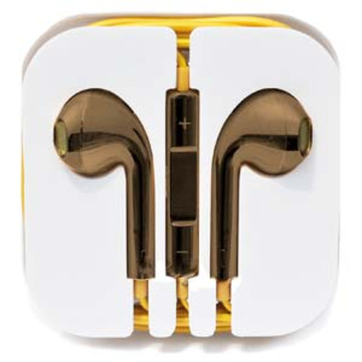 Headphones Handsfree for iPhone Champagne Gold