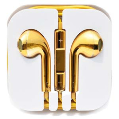 Headphones Handsfree for iPhone Gold