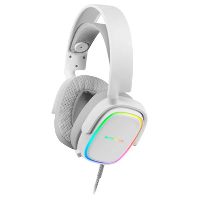 Auriculares Mars Gaming MHAXW White RGB