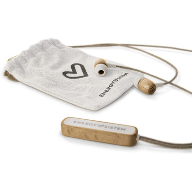 Auriculares Micro Energy Sistem Eco BT Beech Wood