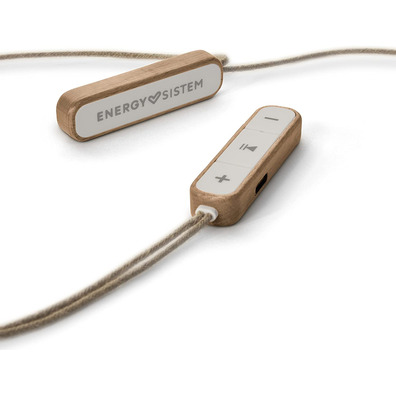 Auriculares Micro Energy Sistem Eco BT Beech Wood