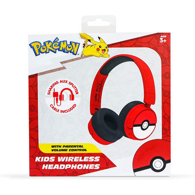 Auriculares OTL Wireless Bluetooth Kopfhörer Pokemon Poke Ball