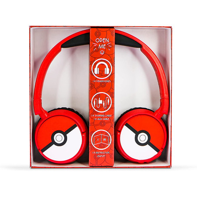 Auriculares OTL Wireless Bluetooth Kopfhörer Pokemon Poke Ball