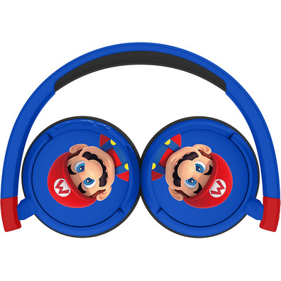 Auriculares OTL Wireless Bluetooth Kopfhörer Super Mario Azul