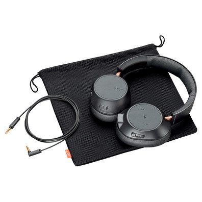 Kopfhörer Plantronics Backbeat GO 810 Graphit-Schwarz