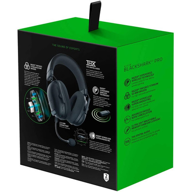 Auriculares Razer Blackshark V2 Pro Wireless/Kabel