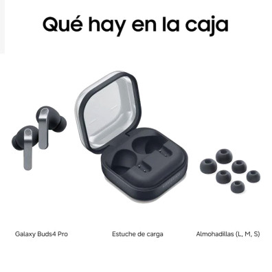 Auricular Samsung Galaxy Buds4 Pro mit AI (ANC) Schwarz