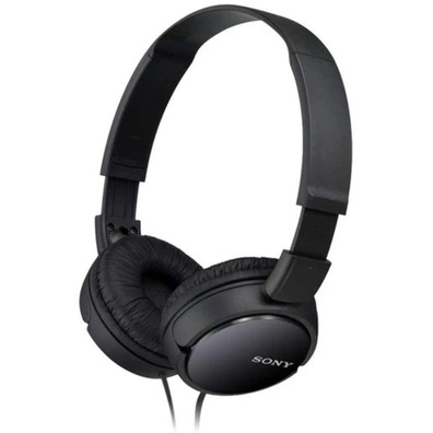 Auriculares Sony MDR-ZX110P Jack 3.5 Negros