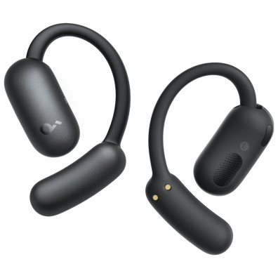 Soundcore AeroFit Open-Ear Black Ears