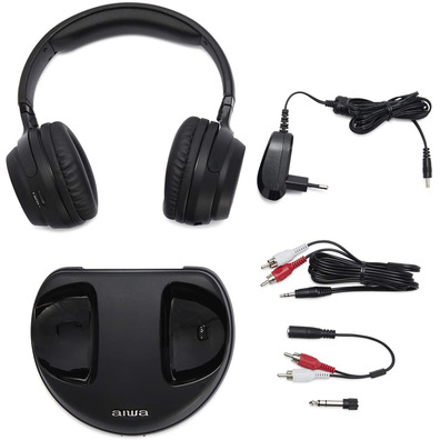 Auriculares Wireless Aiwa WHF-880 Negro