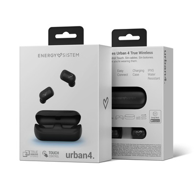 Auriculares In-Ear Energy Sistem Urban 4 True Black BT