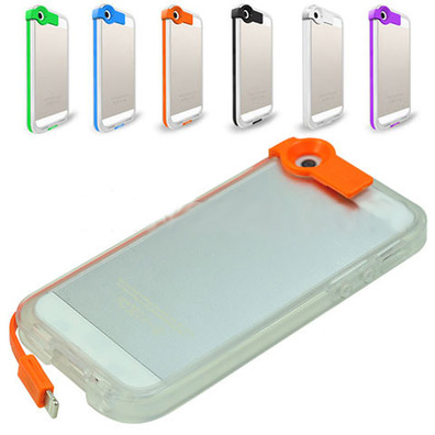 Case with cable for iPhone 6 Plus (5,5") Gelb