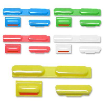 Ersatz Button Set iPhone 5C Schwarz / Grün