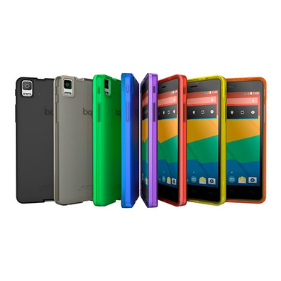 bq Aquaris E4.5 Gummie Cover Rot