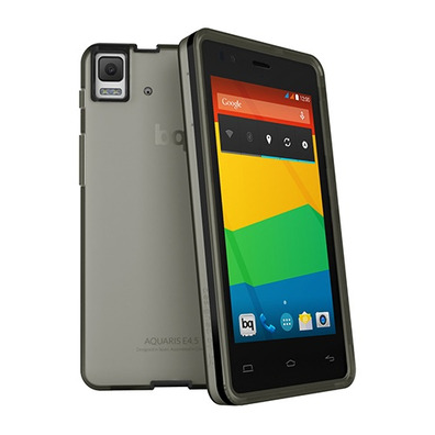 bq Aquaris E4.5 Gummie Cover Rot