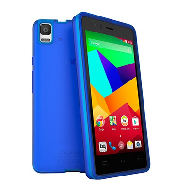 bq Aquaris E5 4G Gummie Cover Blue