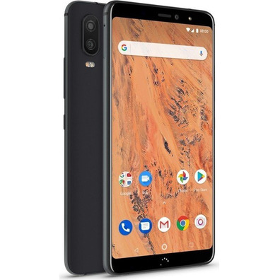 Bq Aquaris X2 32gb 3gb Schwarz / Schwarz Kohle