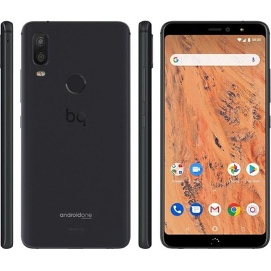 Bq Aquaris X2 32gb 3gb Schwarz / Schwarz Kohle