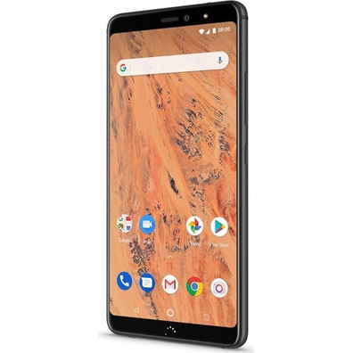 Bq Aquaris X2 32gb 3gb Schwarz / Schwarz Kohle