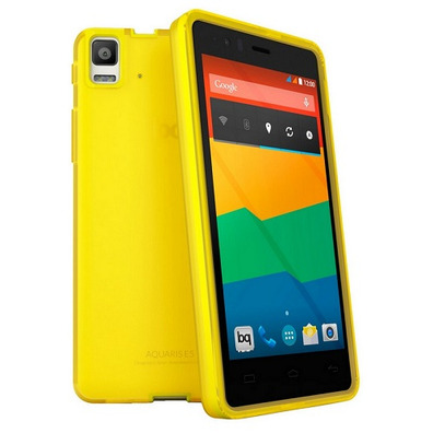 bq Aquaris E4.5 Gummie Cover Orange