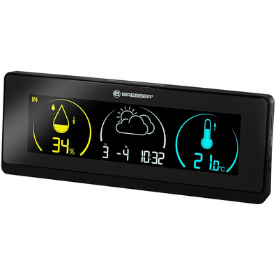 Bresser Farbe Wetterstation Meteo Life Black