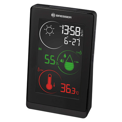 Bresser Farbe Wetterstation Meteo Life H Black