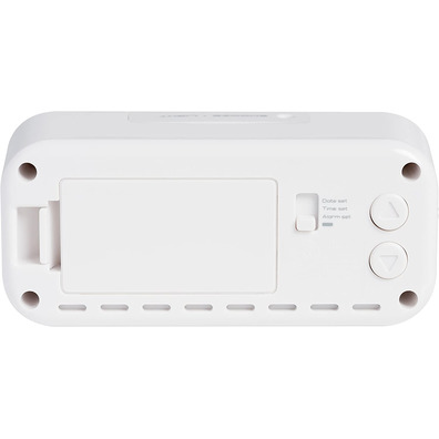Bresser Despertador Mytime Amber Blanco