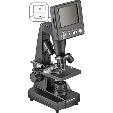 Bresser Microscopio de Enseñanza LCD 8.9cm