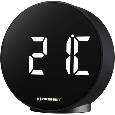 Bresser Reloj Despertador Mytime Echo FXR Negro