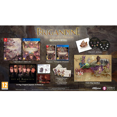 Brigandine: The Legend of Runersia (Collector's Edition) PS4