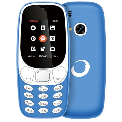 BRIGMTON BTM4 Mobile Senior Dual SIM Blau