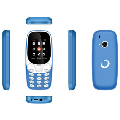 BRIGMTON BTM4 Mobile Senior Dual SIM Blau