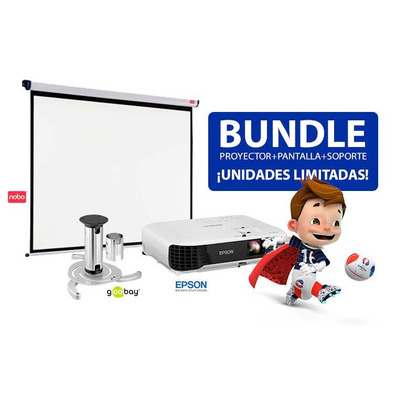 Epson EB-U04 + Display + Wentronic BeamerFlex Support Projektor